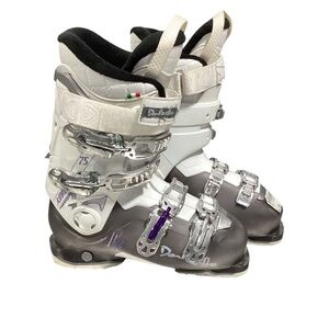 Aspire Black and White Ski Boots